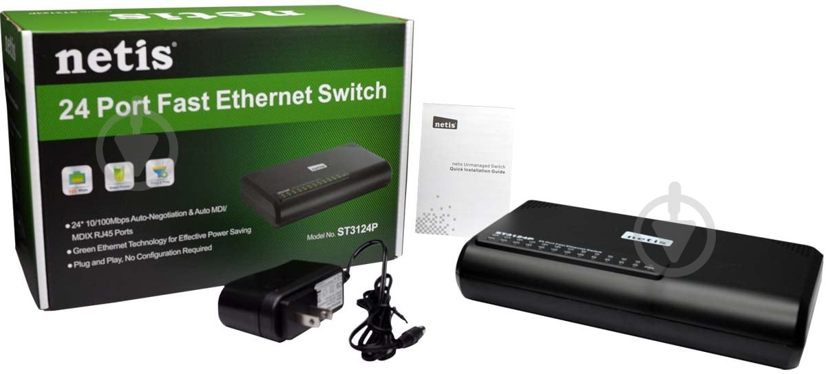 Коммутатор Netis ST3124P - фото 4 Коммутатор Netis ST3124P - фото 4