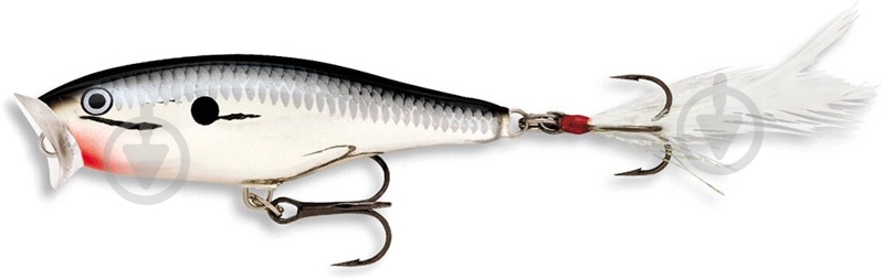 Поппер Rapala Skitter Pop 7 г 50 мм chrome SP05-CH - фото 1