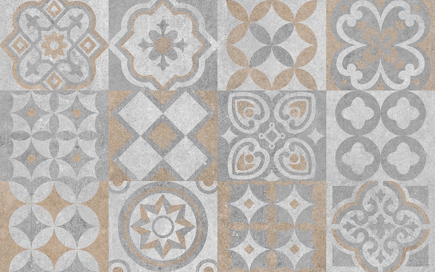 Плитка Golden Tile Stark Punch grey SK2161 25x40 см - фото 1