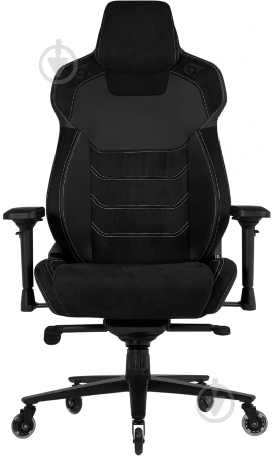 Кресло игровое GT Racer X-8704 черный - фото 3