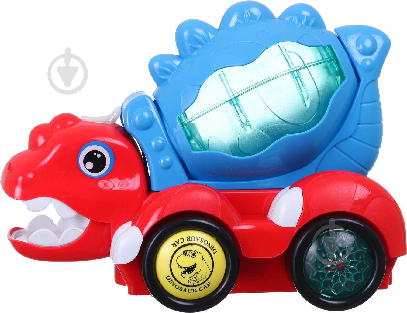 Игрушка RONG XIAN YI Машинка-динозавр со световыми и звуковыми эффектами OTC0885677 - фото 3