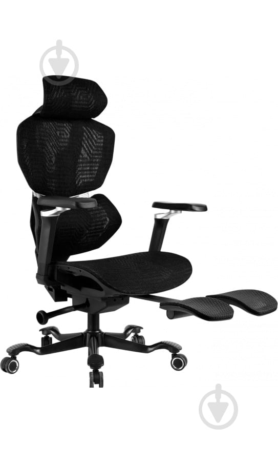 Кресло игровое GT Racer X-7001 черный - фото 5