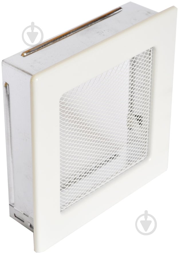 Решетка каминная  4FIRE 17х17 белая - фото 1