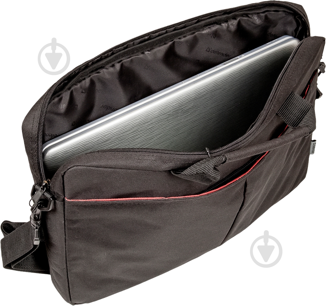 Сумка Defender Defender Iota 15-16" black (26007) - фото 4 Сумка Defender Defender Iota 15-16" black (26007) - фото 4