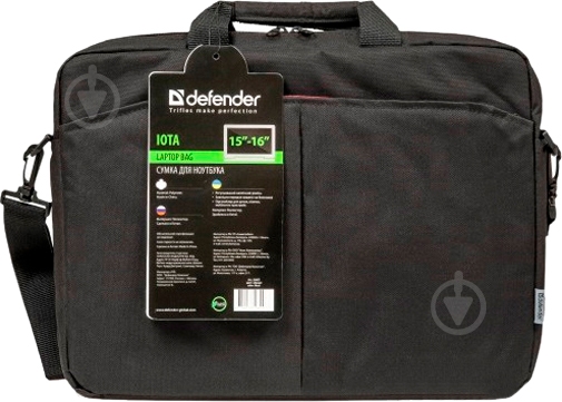 Сумка Defender Defender Iota 15-16" black (26007) - фото 5 Сумка Defender Defender Iota 15-16" black (26007) - фото 5