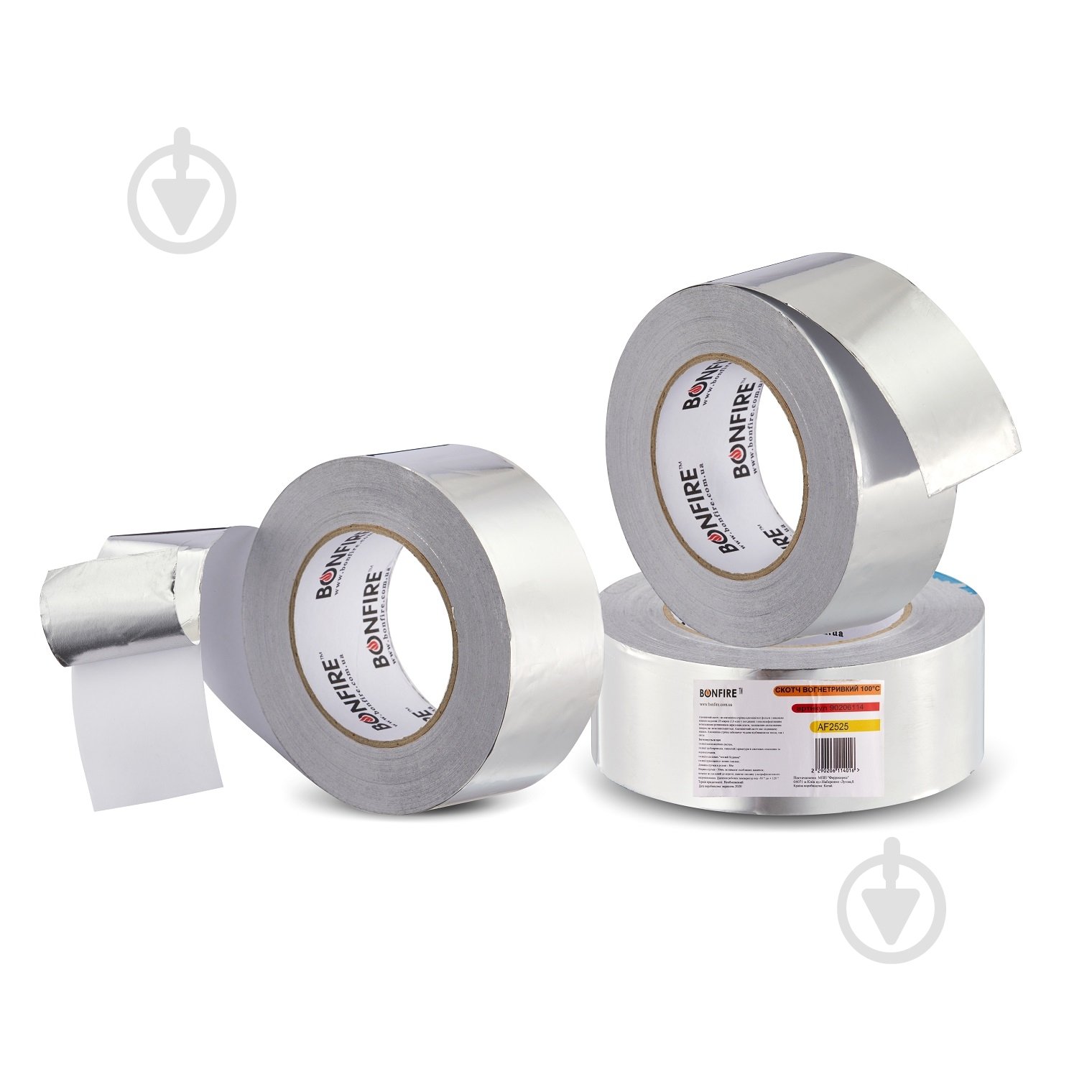 Лента огнестойкая 100 C 50 мм x 50 м - фото 1