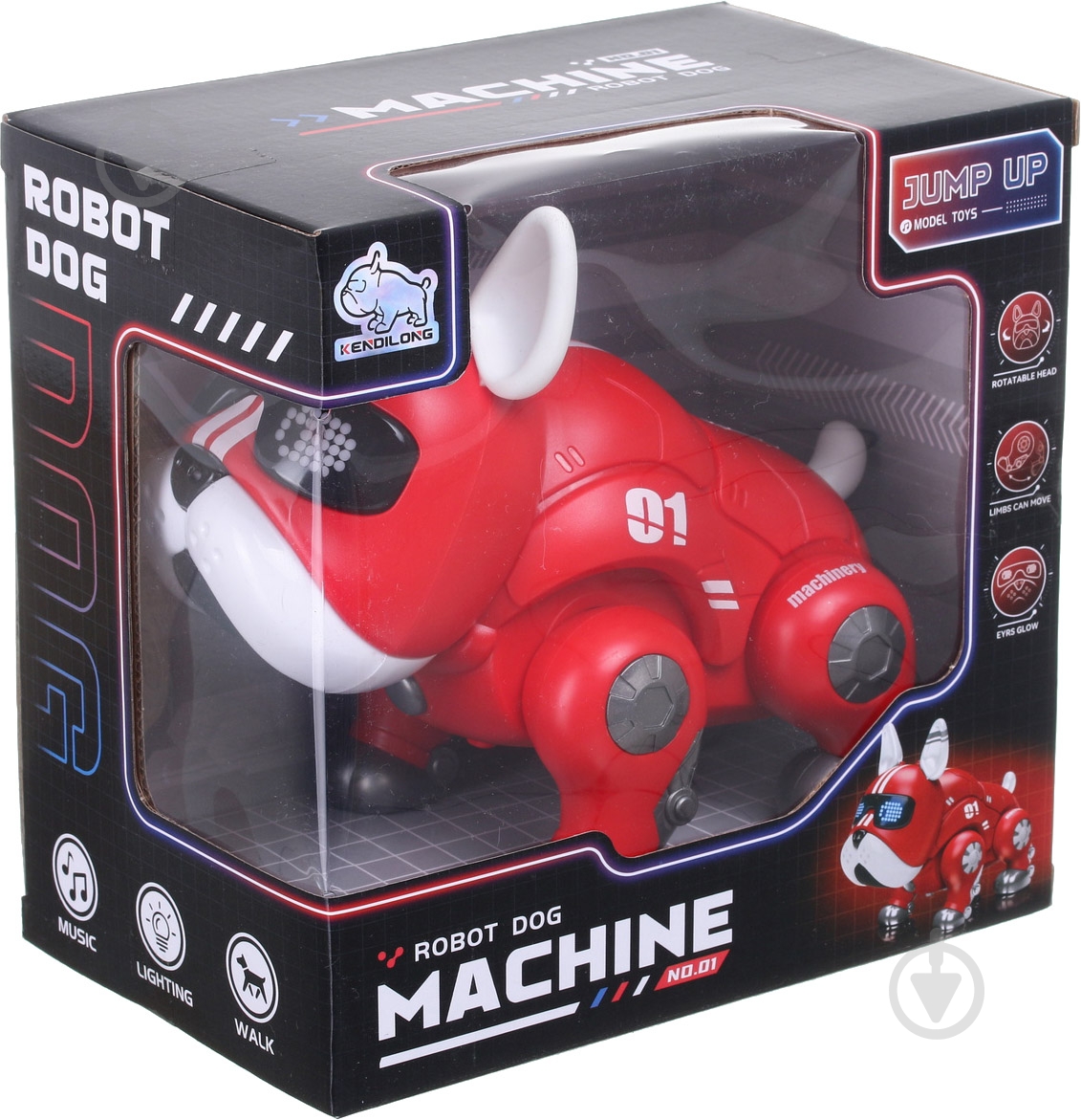 Робот KENDILONG Бульдог OTC0885722 - фото 1 Робот KENDILONG Бульдог OTC0885722 - фото 1