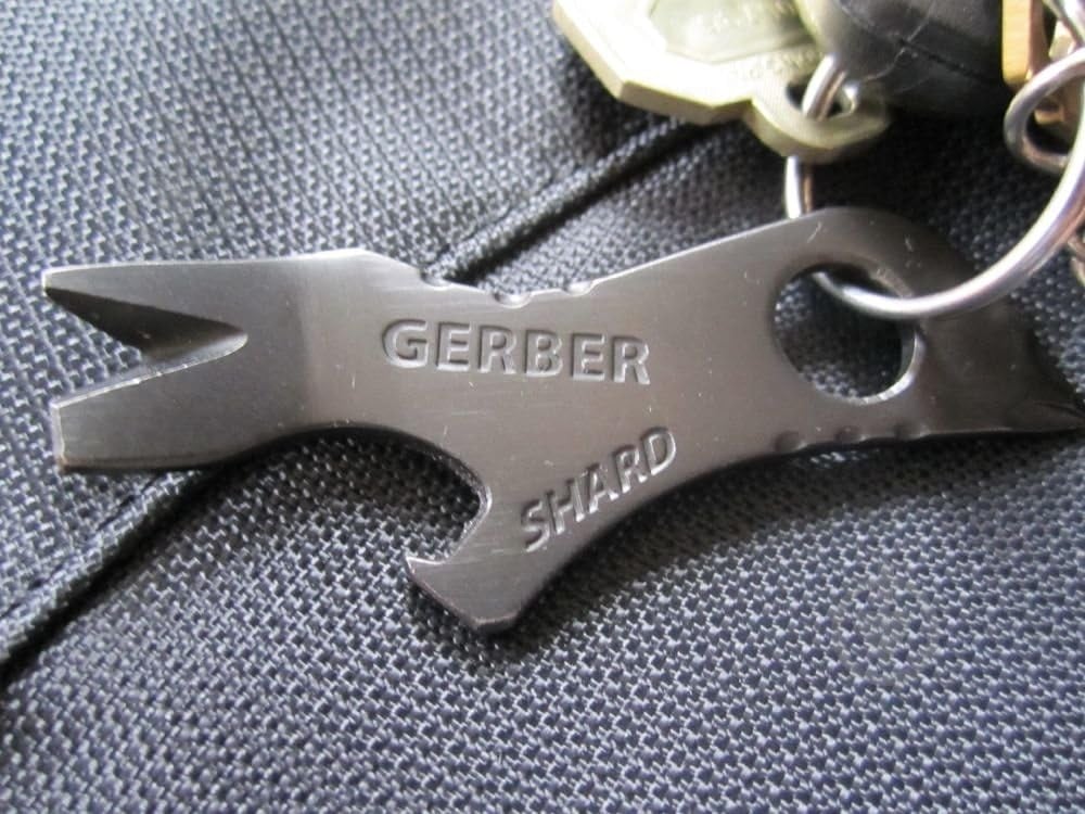 Мультитул Gerber брелок відкривачка Shard,E,Card,BLK - фото 2