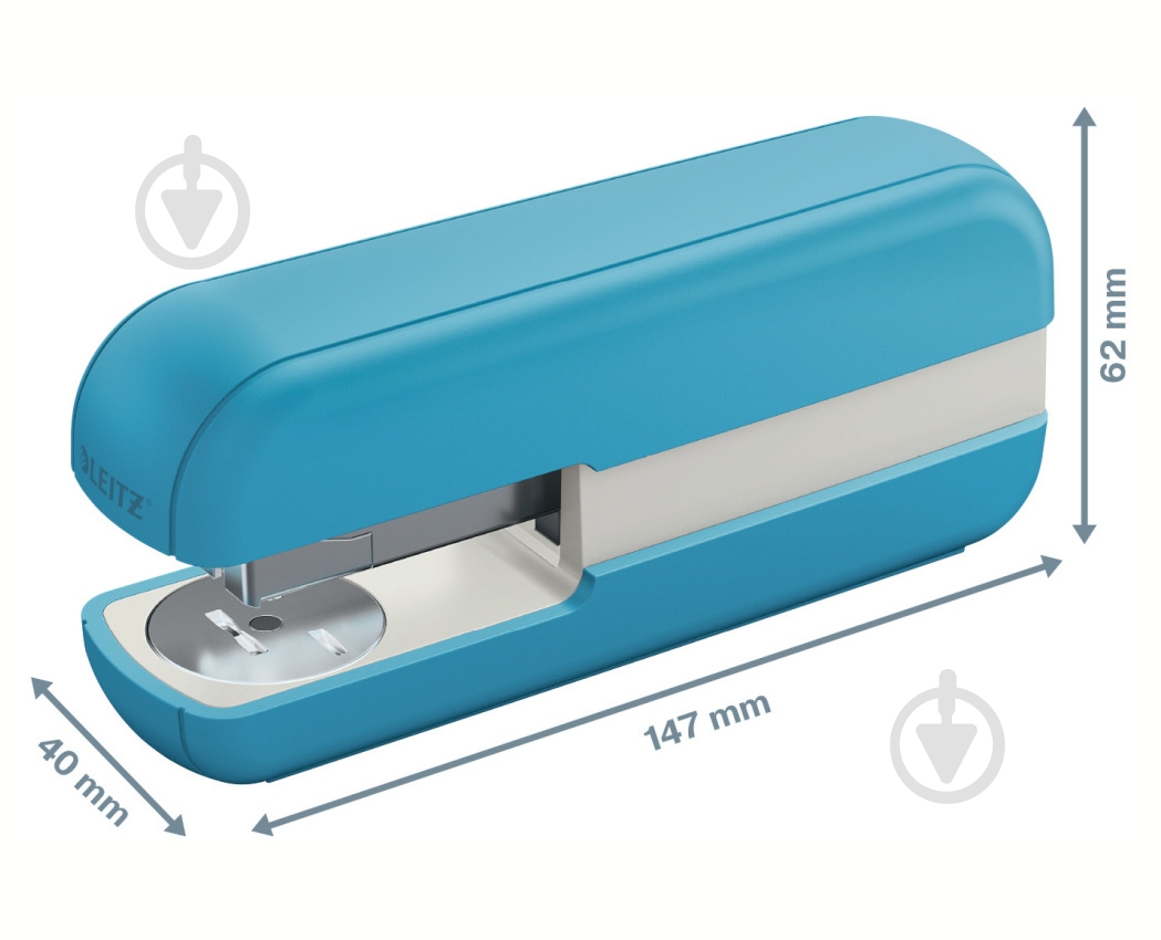 Степлер Cosy 30 лист. синий 5567-00-61 Leitz - фото 2 Степлер Cosy 30 лист. синий 5567-00-61 Leitz - фото 2