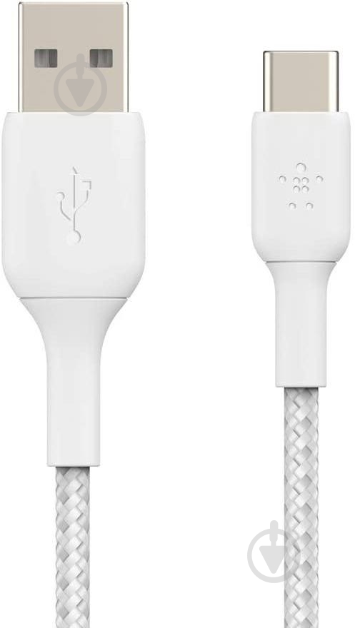 Кабель Belkin USB Type-C – USB 2 м белый (CAB002bt2MWH) - фото 3