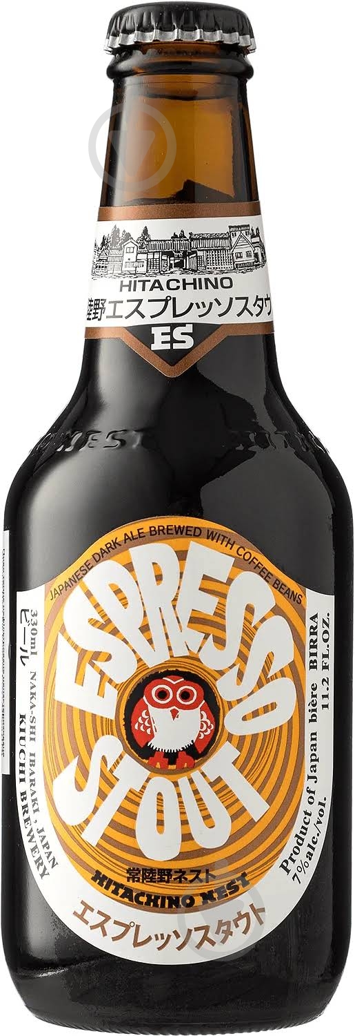 Пиво Hitachino Nest Beer Espresso Stout 0,33 л - фото 1