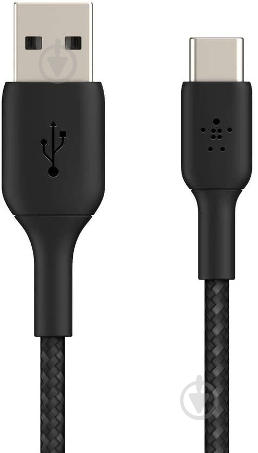 Кабель Belkin USB Type-C – USB 3 м черный (CAB002bt3MBK) - фото 2