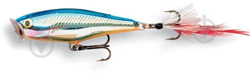 Поппер Rapala Skitter Pop 7 г 70 мм silver blue SP07-SB - фото 1 Поппер Rapala Skitter Pop 7 г 70 мм silver blue SP07-SB - фото 1