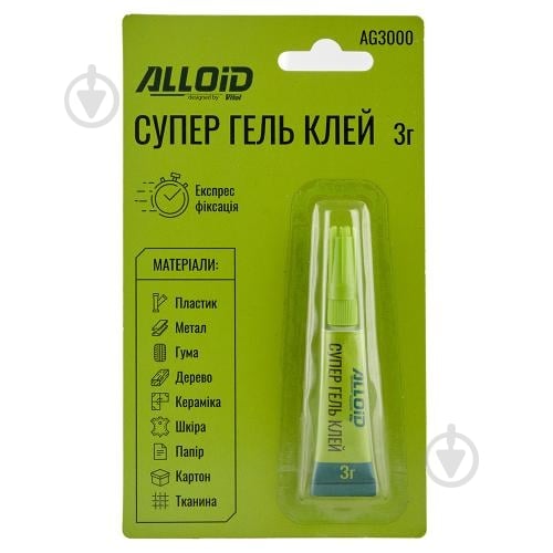 Суперклей-гель Alloid 3 г AG3000 - фото 3