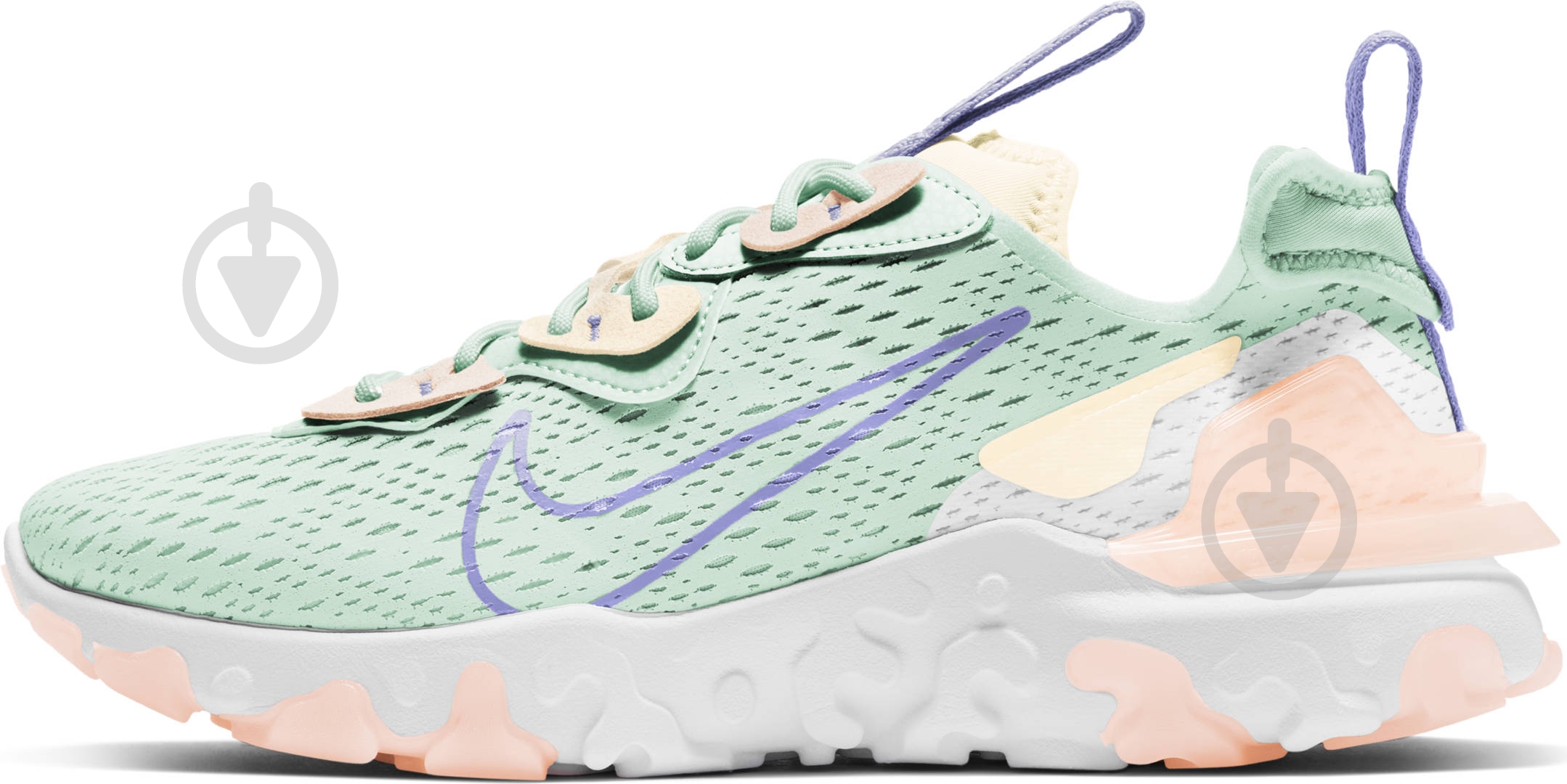 Кроссовки женские демисезонные Nike REACT VISION CI7523-301 р.40,5 бирюзовые - фото 1