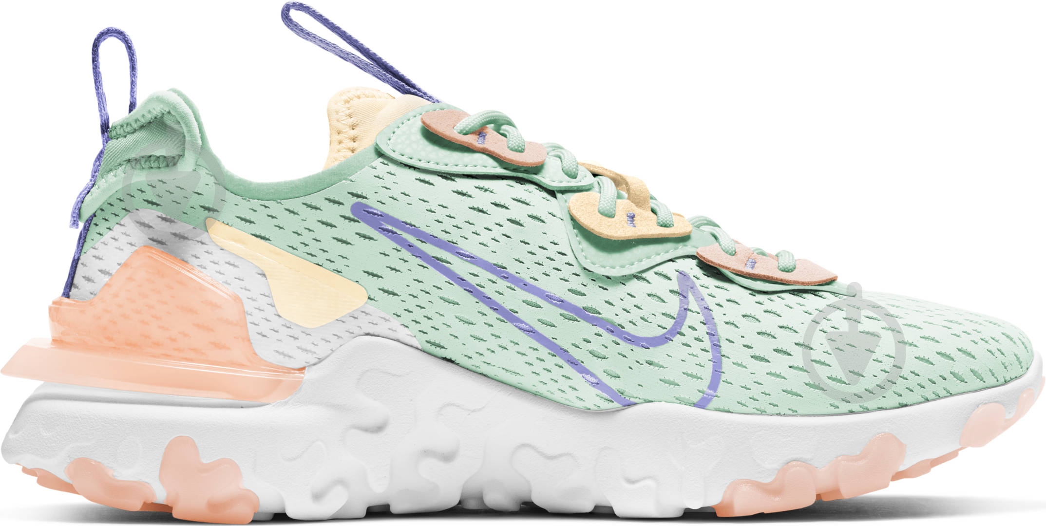 Кроссовки женские демисезонные Nike REACT VISION CI7523-301 р.40,5 бирюзовые - фото 4