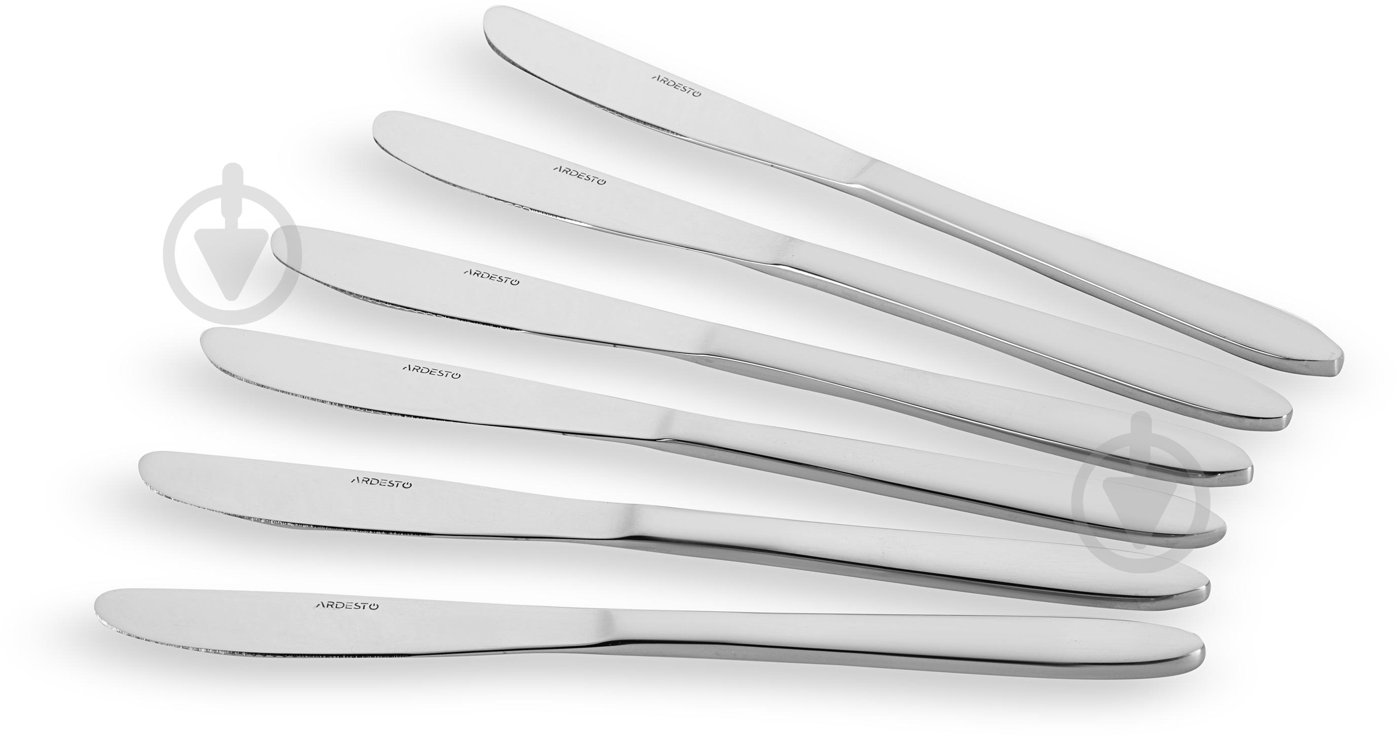 Набор ножей Ardesto Black Mars Ether 6 шт. нержавеющая сталь AR0706EK - фото 1