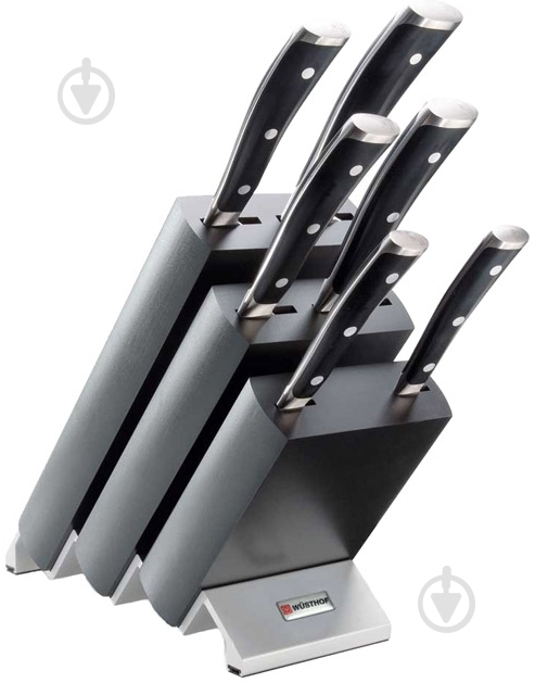 Набор ножей в колоде Wuesthof Classic Ikon 7 предметов 1650493 - фото 1 Набор ножей в колоде Wuesthof Classic Ikon 7 предметов 1650493 - фото 1