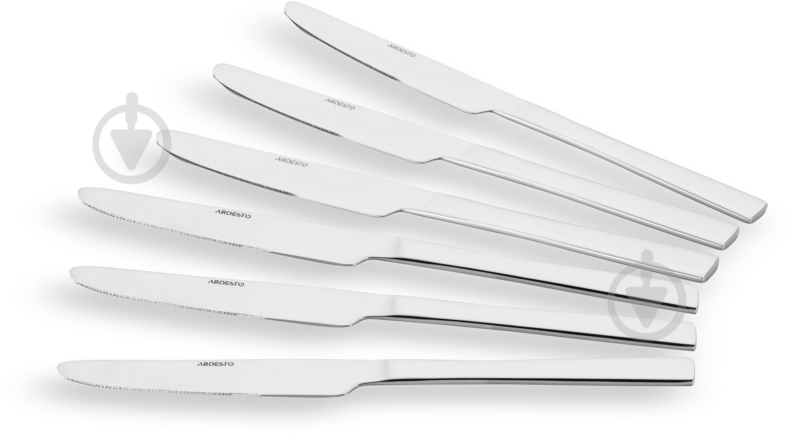 Набор ножей Ardesto Gemini Como 6 шт. нержавеющая сталь AR1906CK - фото 1