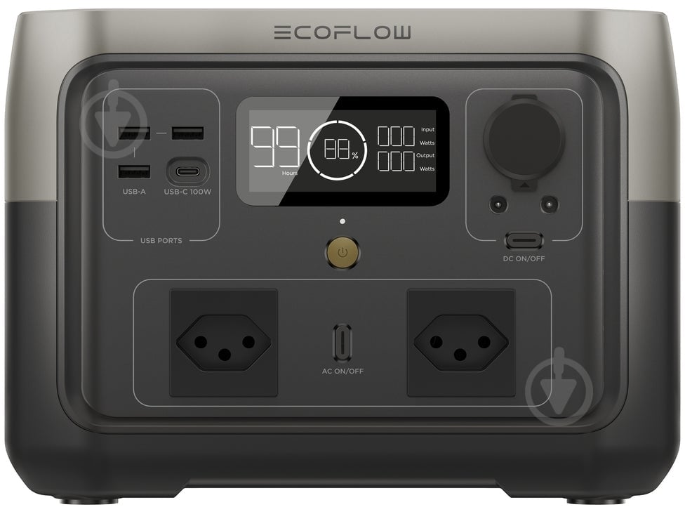 Зарядна станція EcoFlow RIVER 2 MAX СH (512 Вт·год) - фото 1