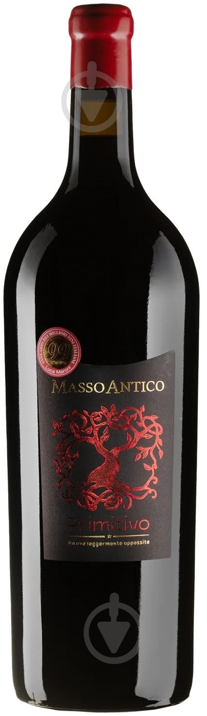 Вино Primitivo Salento IGT Da Uve Leggermente Appassite 1,5 л - фото 1 Вино Primitivo Salento IGT Da Uve Leggermente Appassite 1,5 л - фото 1