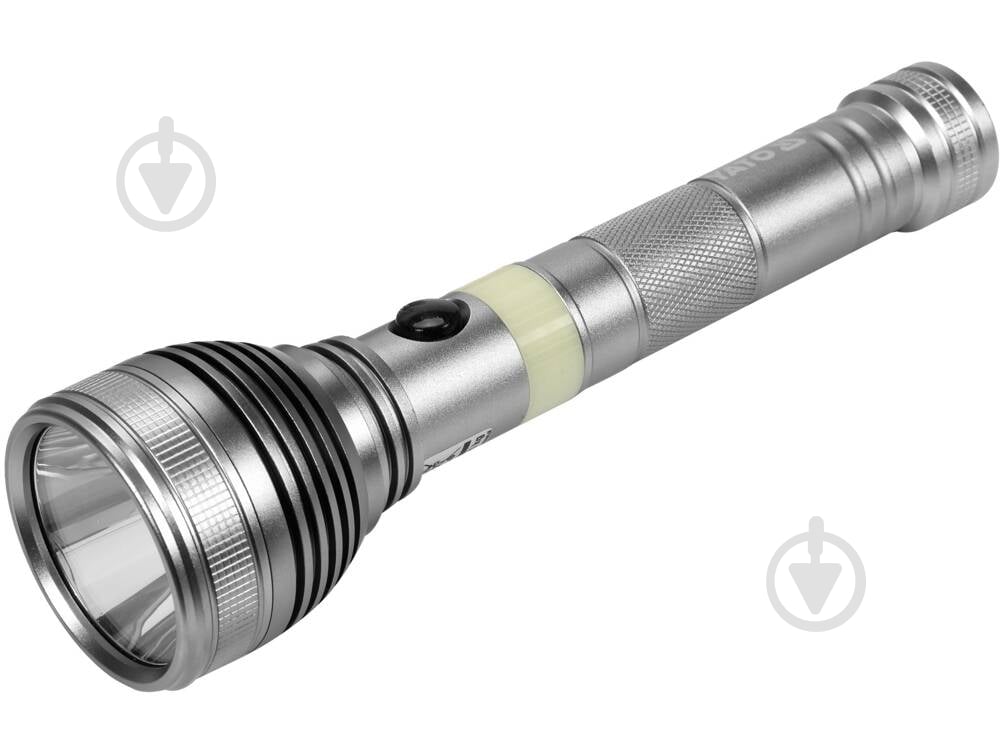 Фонарик YATO YT-08588 серый - фото 3 Фонарик YATO YT-08588 серый - фото 3