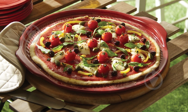 Форма для пиццы Emile Henry Specialized Cooking 30 см 347612 - фото 3 Форма для пиццы Emile Henry Specialized Cooking 30 см 347612 - фото 3