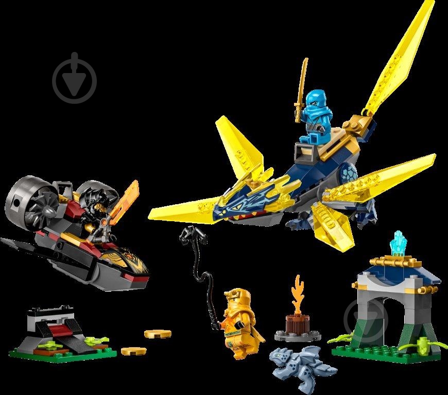 ᐉ Конструктор LEGO NINJAGO Битва малышей драконов Нии и Арин