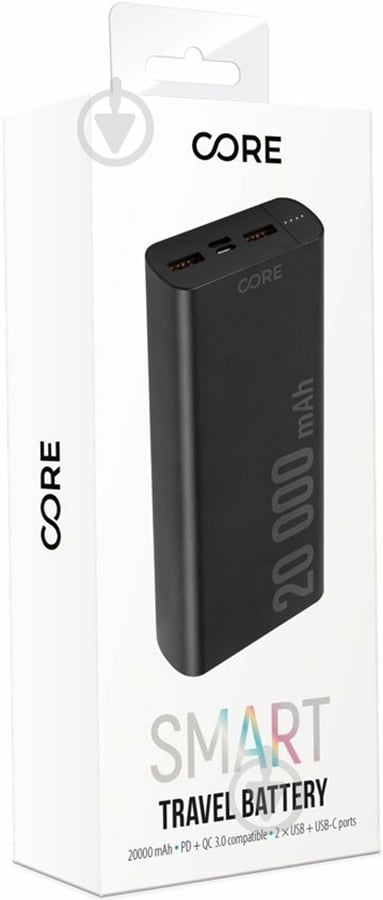 Повербанк Forever 20000 mAh black (SPF-02) - фото 3 Повербанк Forever 20000 mAh black (SPF-02) - фото 3