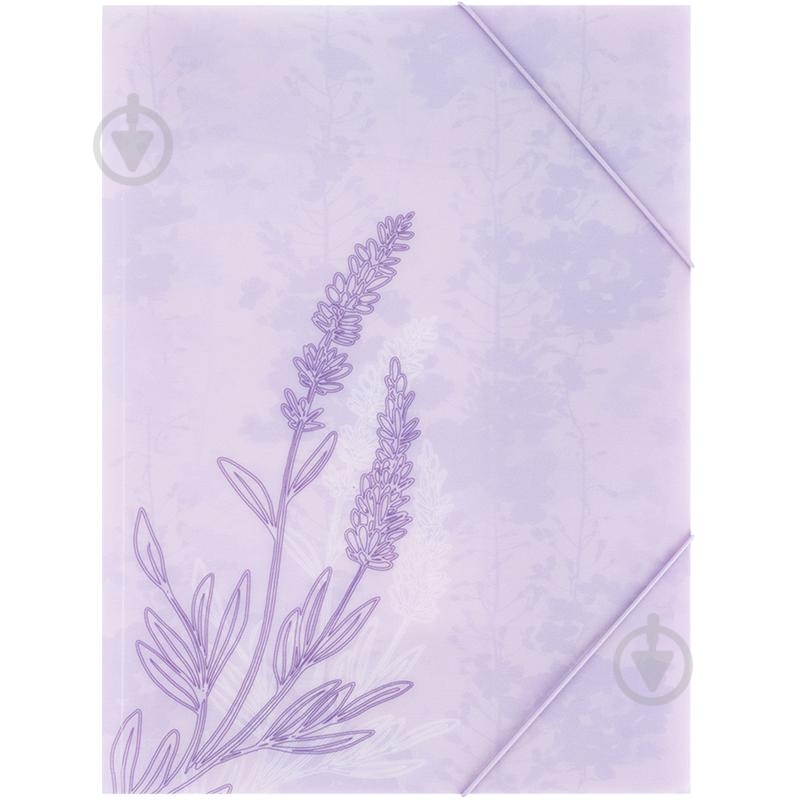 Папка на резинке А4+ Lavender-2 Axent 1509-37-A - фото 1 Папка на резинке А4+ Lavender-2 Axent 1509-37-A - фото 1