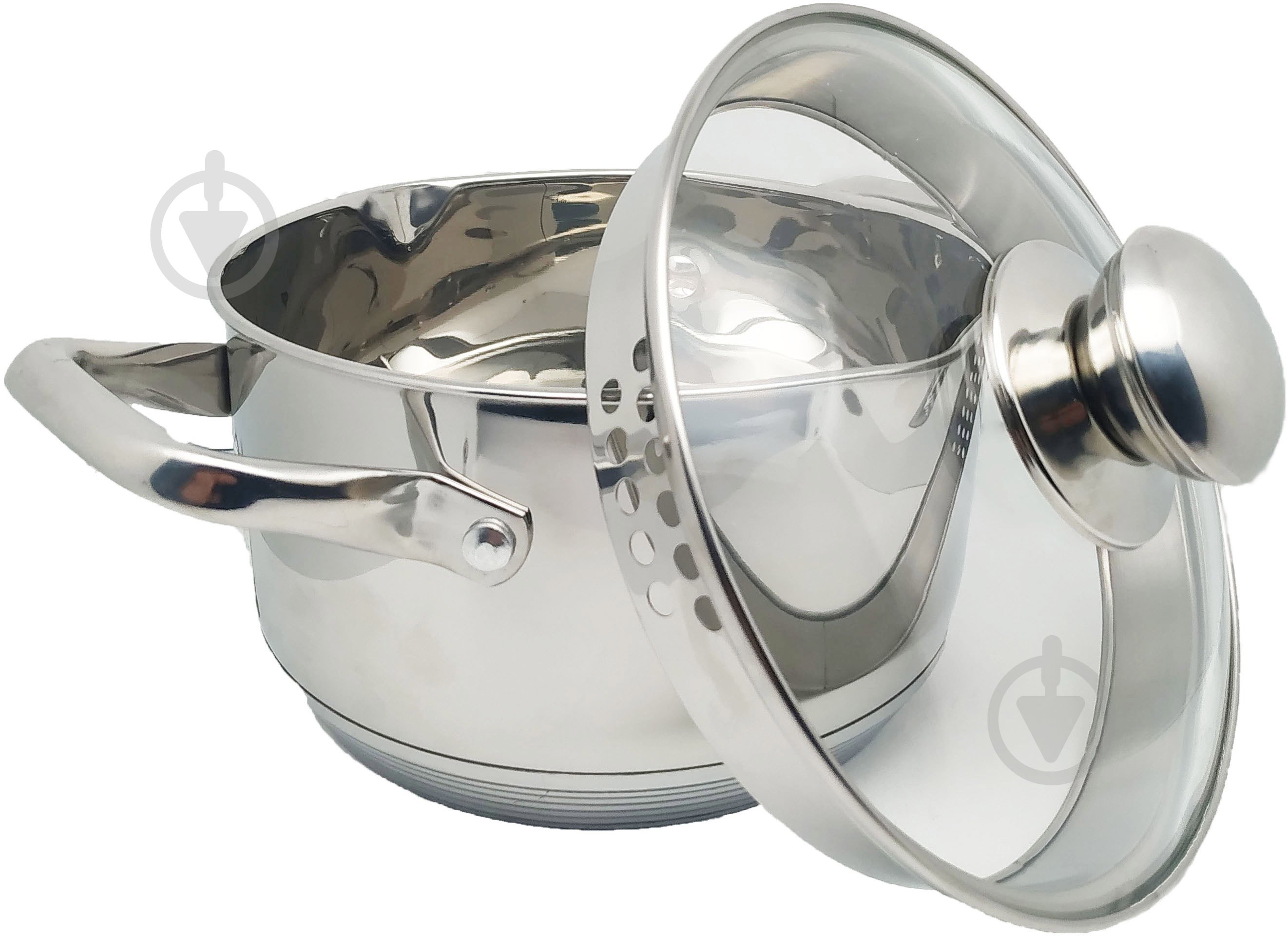 Каструля з кришкою krauzer Chief 16 см 78601 - фото 3 Каструля з кришкою krauzer Chief 16 см 78601 - фото 3