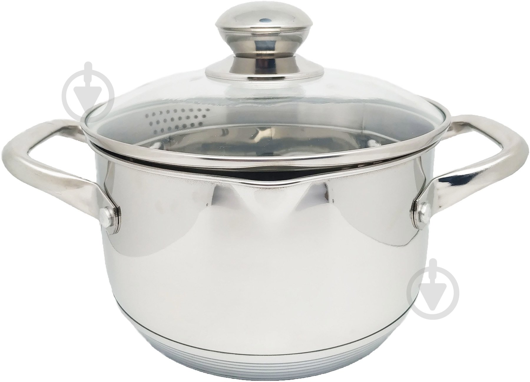 Каструля з кришкою krauzer Chief 16 см 78601 - фото 1 Каструля з кришкою krauzer Chief 16 см 78601 - фото 1