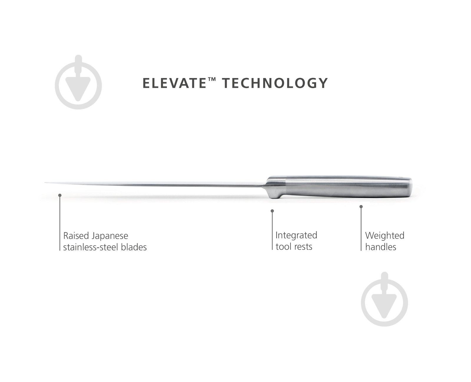 Блок с ножами Joseph Joseph 5 шт. 01001133 - фото 9