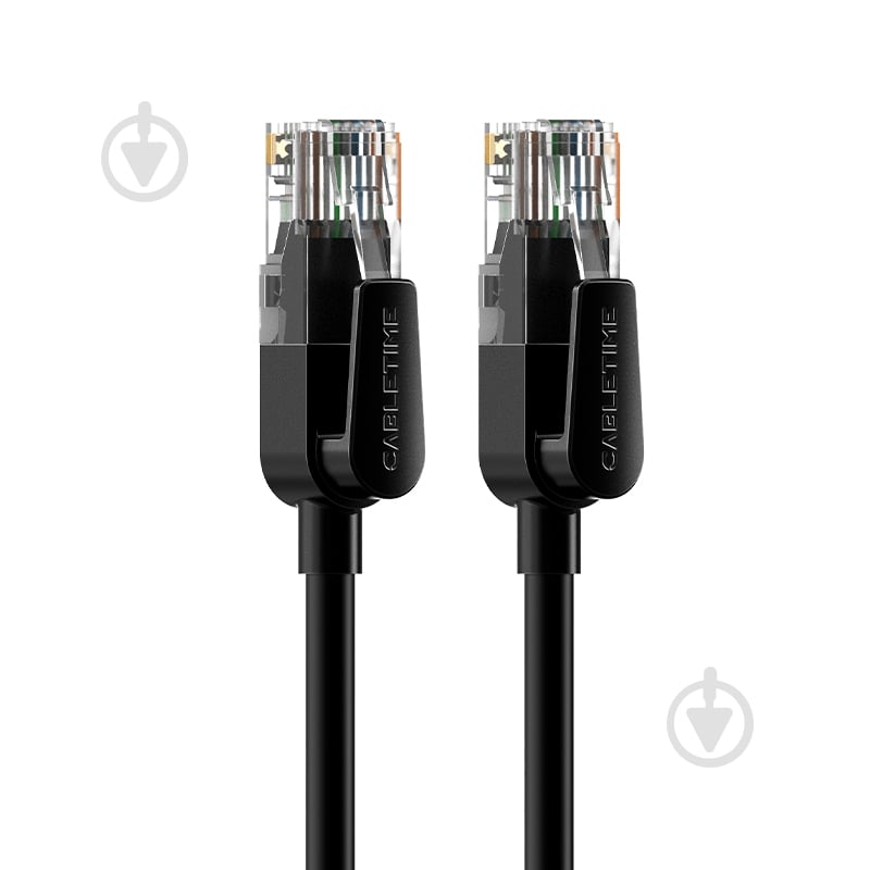Патч-корд CableTime UTP 1000Mbps 250MHz (CN60T) 15 м черный - фото 1