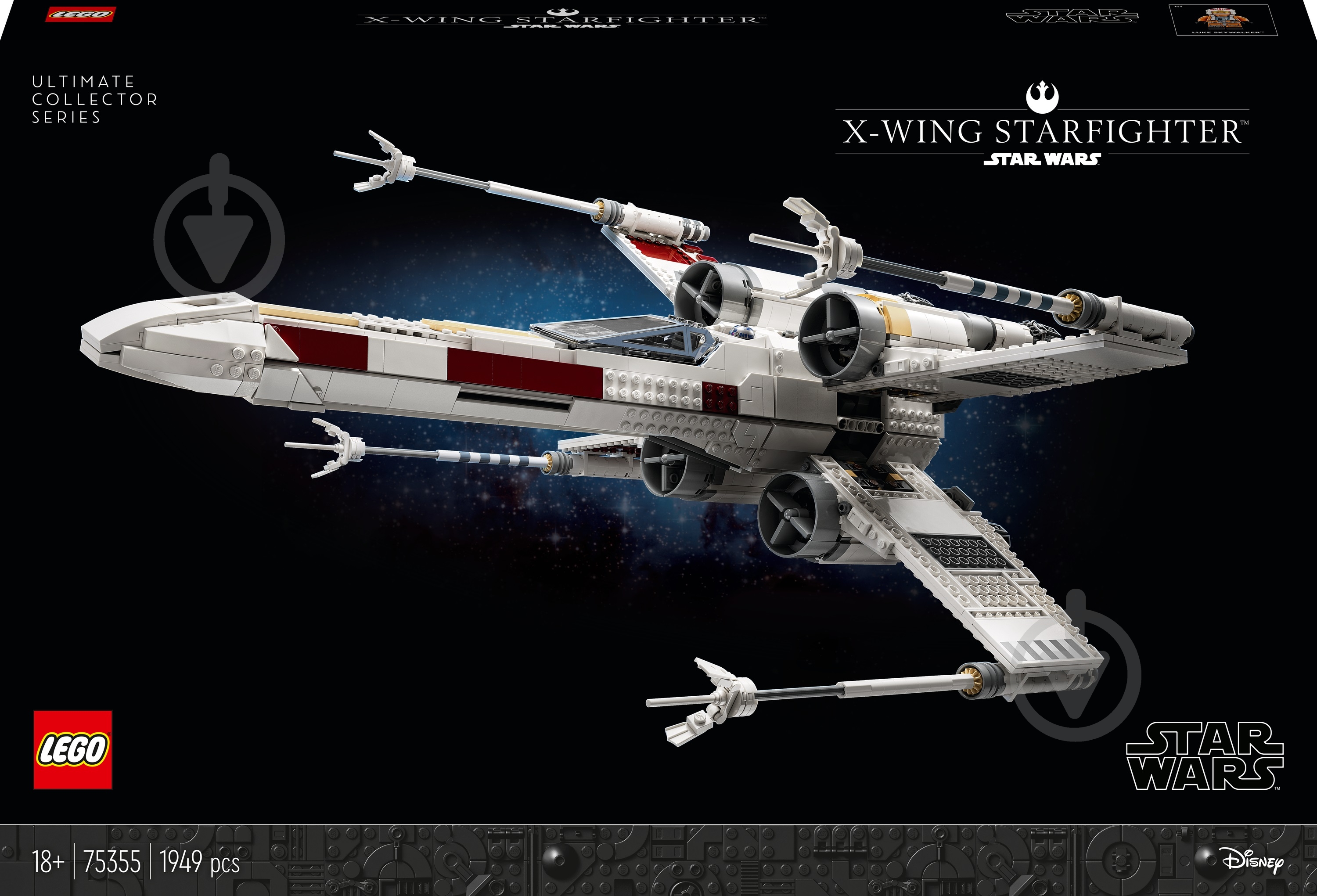 Конструктор LEGO Star Wars Винищувач X-Wing 75355 - фото 1