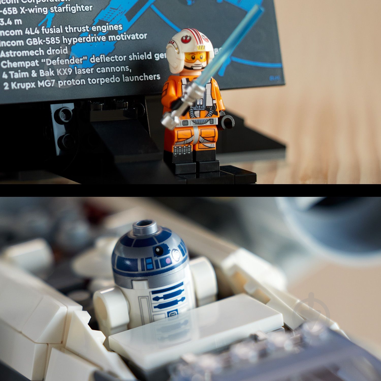 Конструктор LEGO Star Wars Винищувач X-Wing 75355 - фото 9