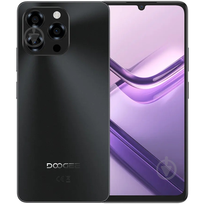 Смартфон Doogee Note 58 Pro 8/256GB black (NOTE_58PRO_BK) - фото 1