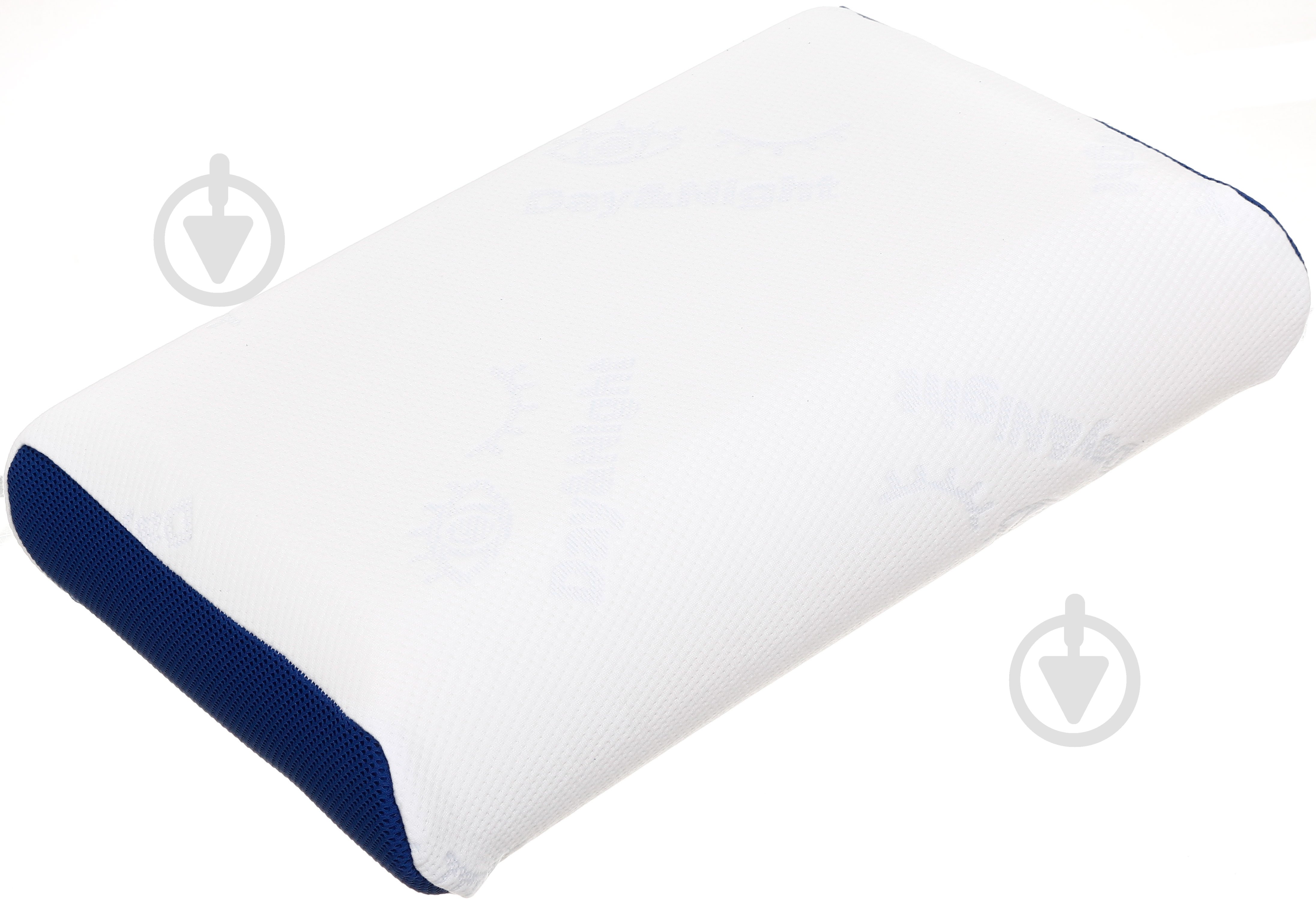 Подушка Класична Memory ЕММ 55x37 см білий - фото 1 Подушка Класична Memory ЕММ 55x37 см білий - фото 1