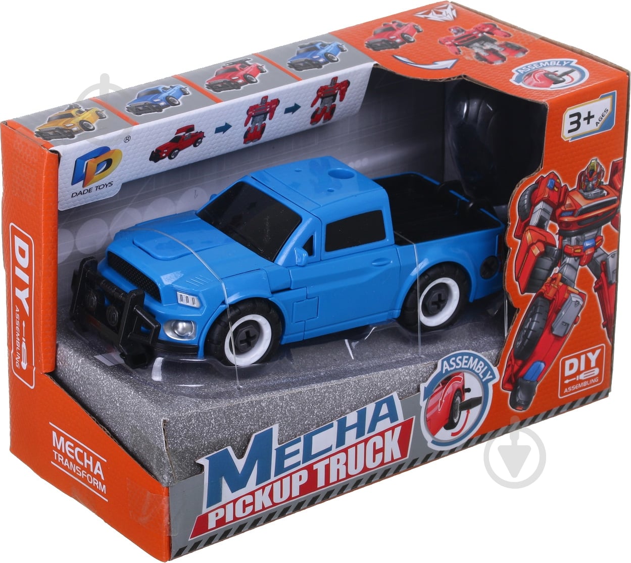 Игрушка-трансформер Mecha Toys Пикап OTB0583082 - фото 8 Игрушка-трансформер Mecha Toys Пикап OTB0583082 - фото 8