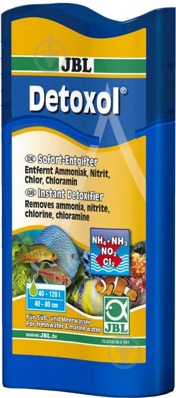 Препарат JBL Детоксол 100 мл 25156 - фото 1 Препарат JBL Детоксол 100 мл 25156 - фото 1