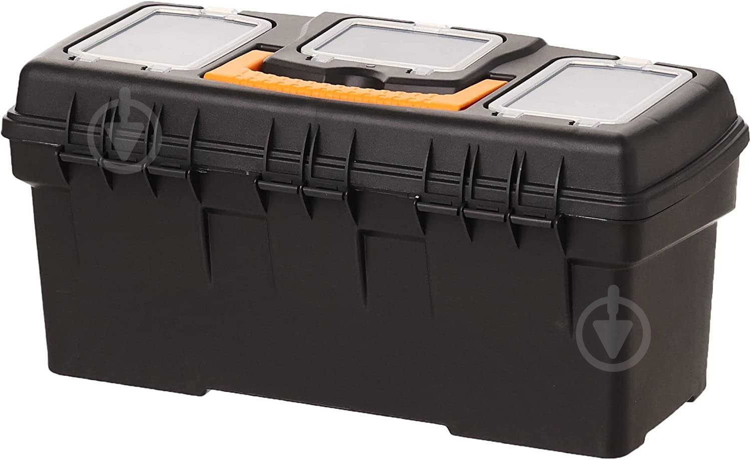 Ящик для ручного инструмента Mano классический с органайзером 16" черный 410x209x195 мм C.OR-16 - фото 2