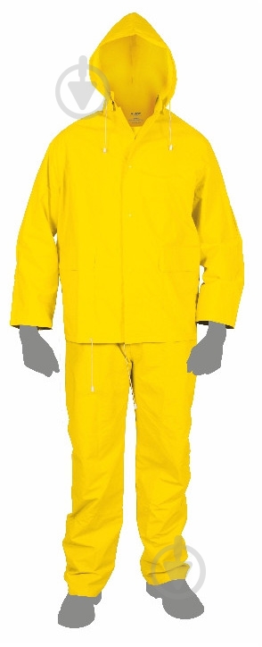 Костюм від дощу Truper 14418 р. M жовтий - фото 1 Костюм від дощу Truper 14418 р. M жовтий - фото 1