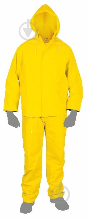 Костюм от дождя Truper 14420 р. XL желтый - фото 1 Костюм от дождя Truper 14420 р. XL желтый - фото 1