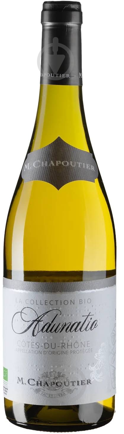 Вино Chapoutier Cotes du Rhone Adunatio Blanc 0,75 л - фото 1 Вино Chapoutier Cotes du Rhone Adunatio Blanc 0,75 л - фото 1