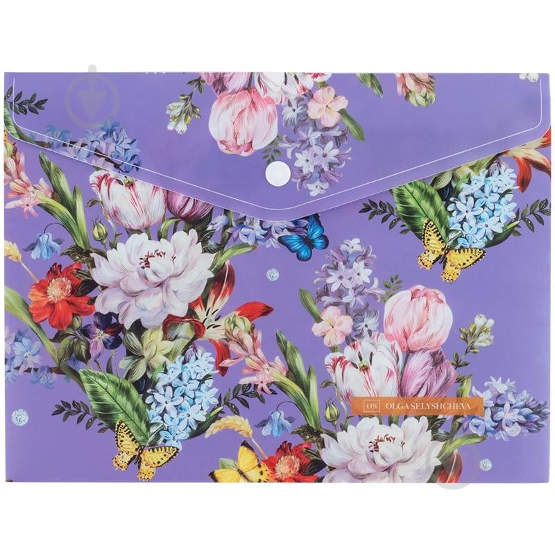 Папка на кнопке А4+ OS Secret Axent 1495-35-A - фото 1