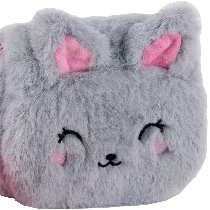 Сумка детская KITE Fluffy Cat K25-2710-3 серый - фото 4 Сумка детская KITE Fluffy Cat K25-2710-3 серый - фото 4