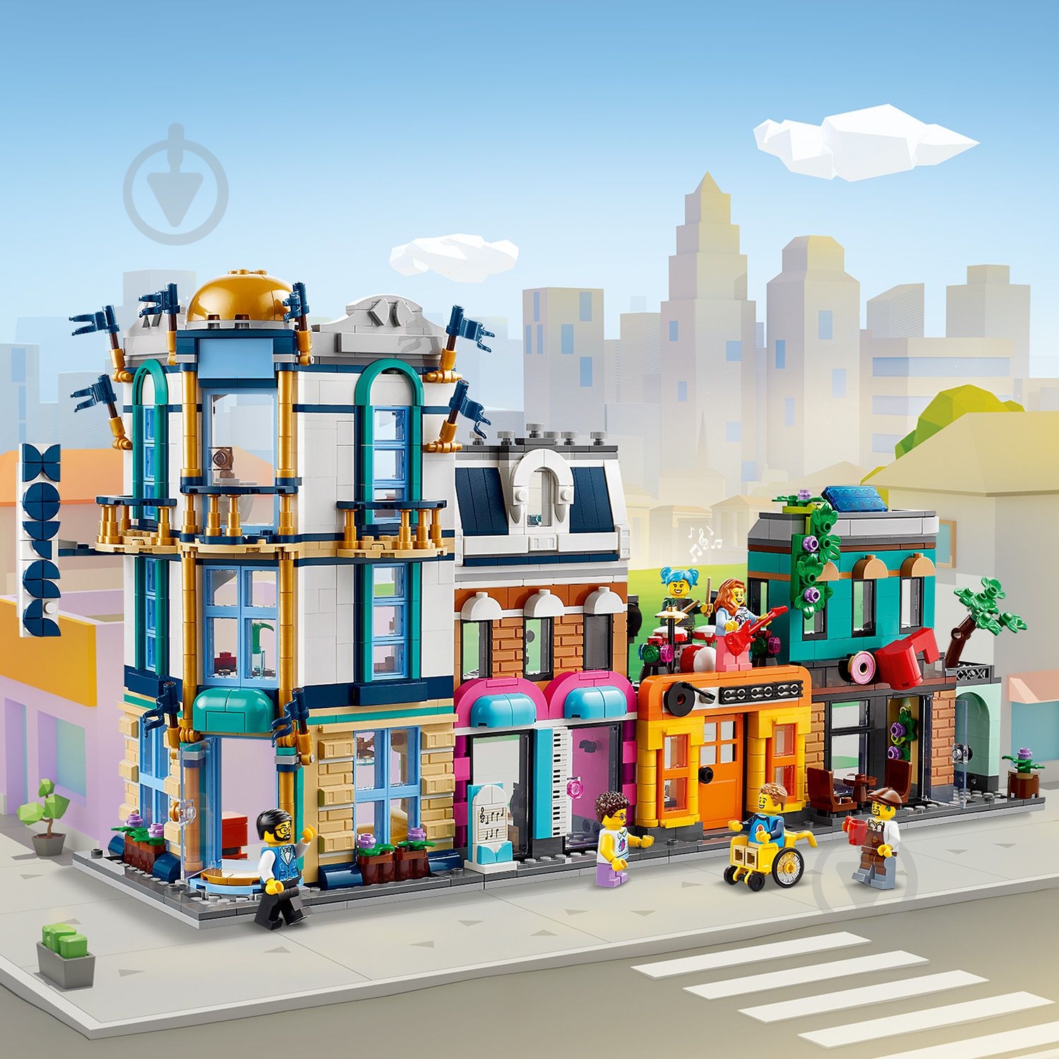 Конструктор LEGO Creator Центральная улица 31141 - фото 9