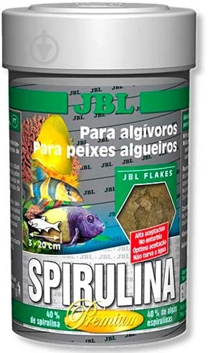 Корм JBL® для рыб Spirulina 100 мл хлопья 30004 - фото 1