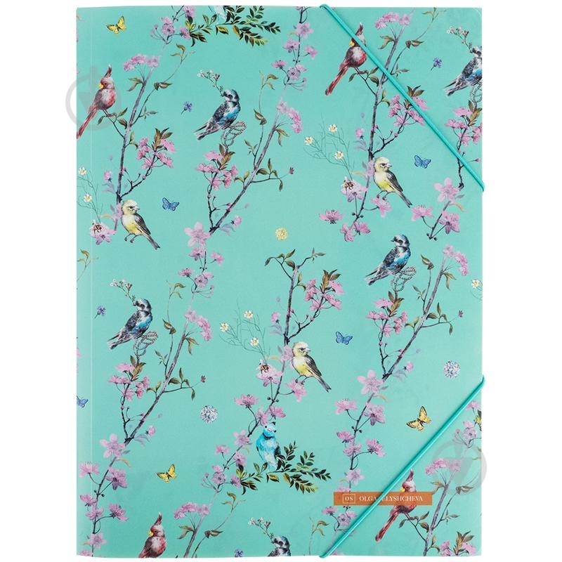 Папка на резинке А4+ OS Spring Axent 1509-33-A - фото 1