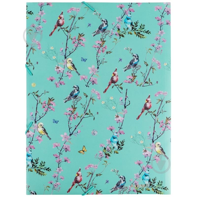 Папка на резинке А4+ OS Spring Axent 1509-33-A - фото 2